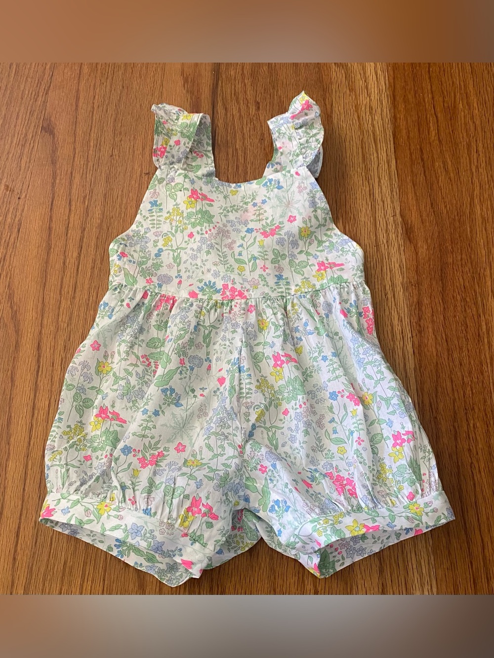 Jacadi Paris Liberty Floral Baby Jumpsuit